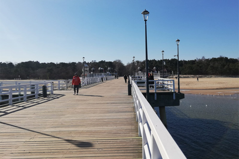 molo w Gdańsku Brzeźnie