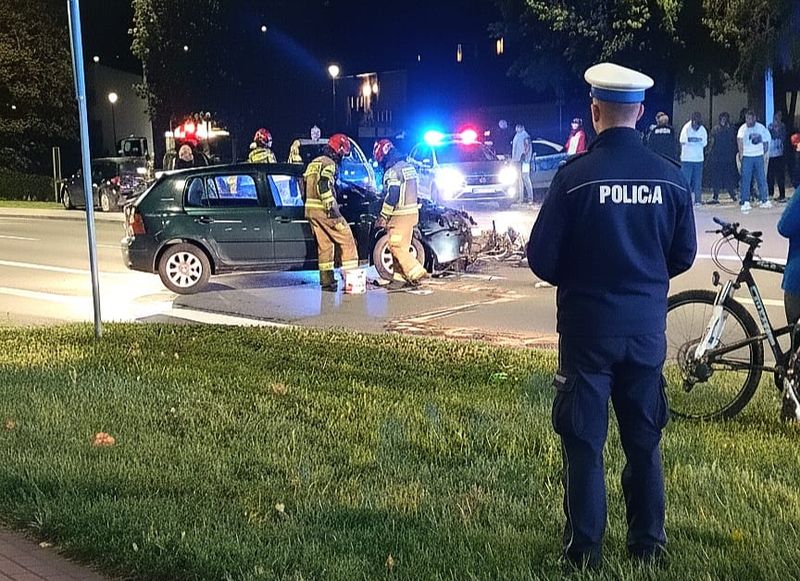 wypadek w Kościerzynie