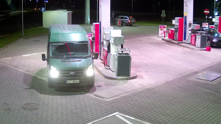 kradzież paliwa na stacji Orlen w Kościerzynie