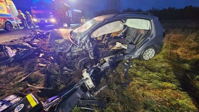 Poważny wypadek w Borczu