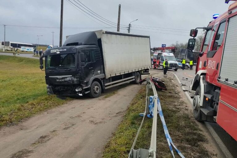 wypadek w Dziemianach