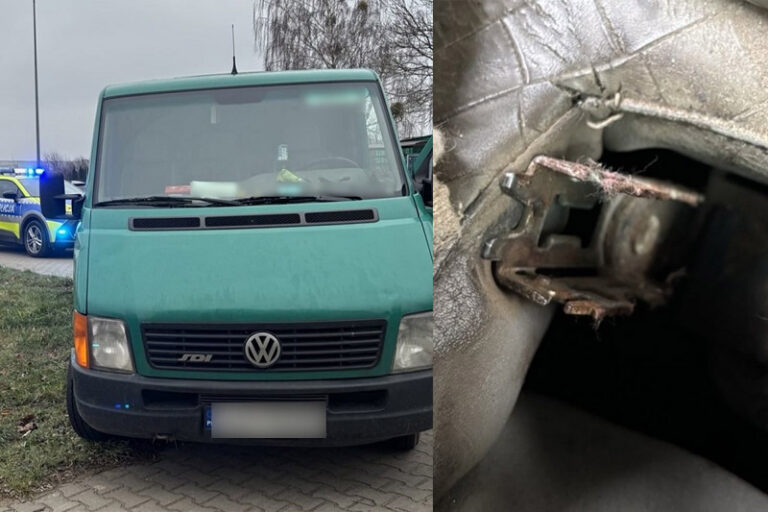 Lębork: kobieta wypadła z jadącego samochodu