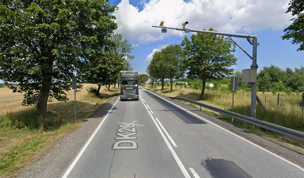 Odcinkowy pomiar prędkości Borcz Babi Dół