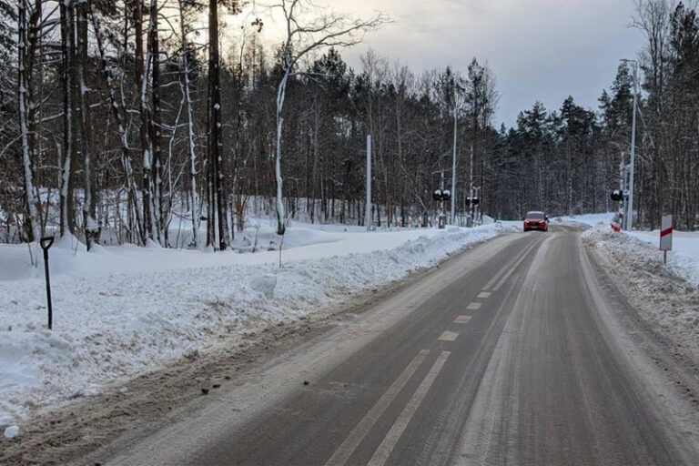 Nowy odcinek drogi Borowo - Babi Dół
