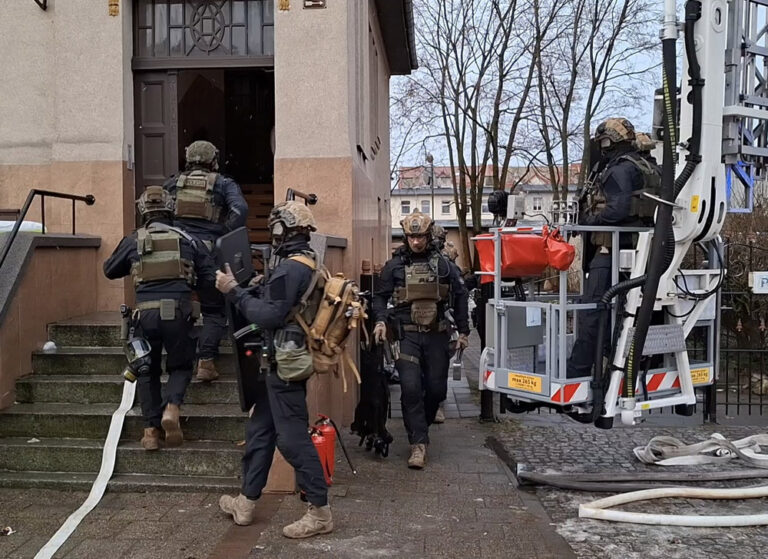 kontrterroryści w Lęborku