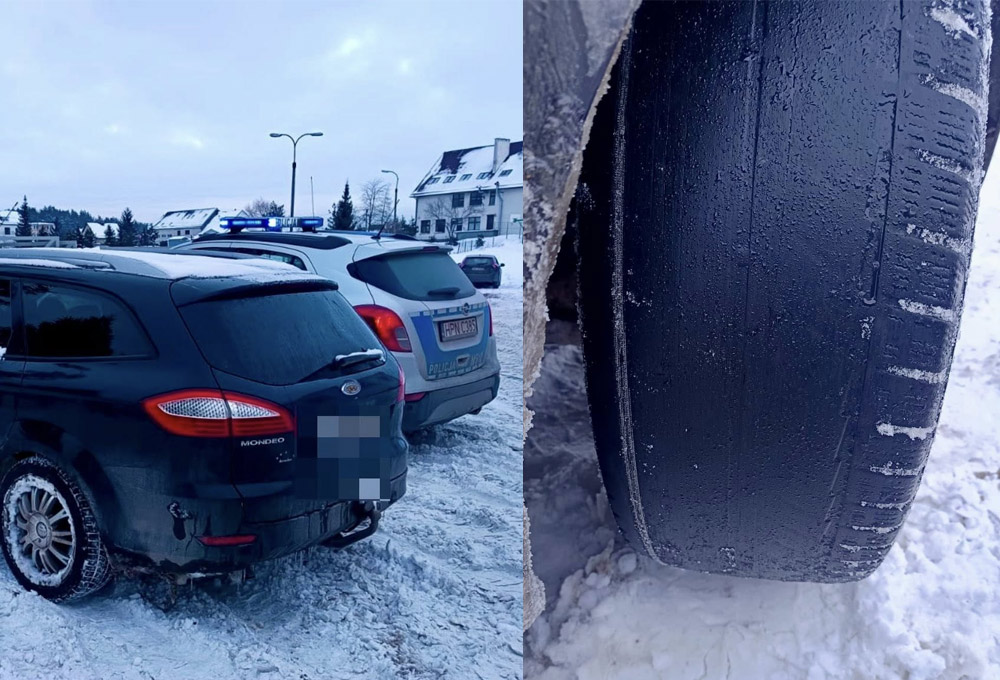 Łyse opony Somonino