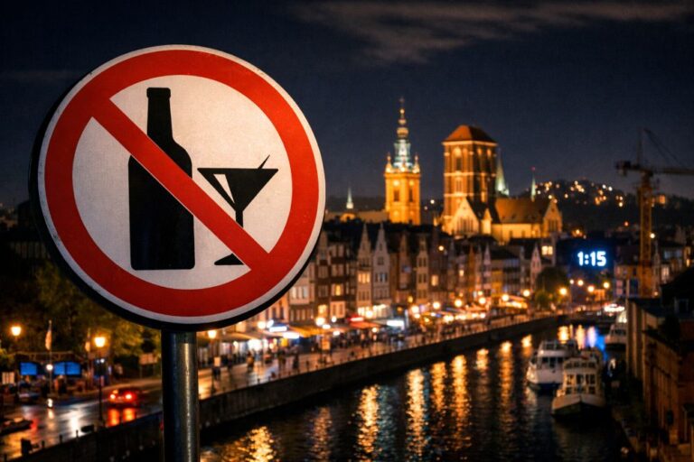zakaz sprzedaży alkoholu Gdańsk