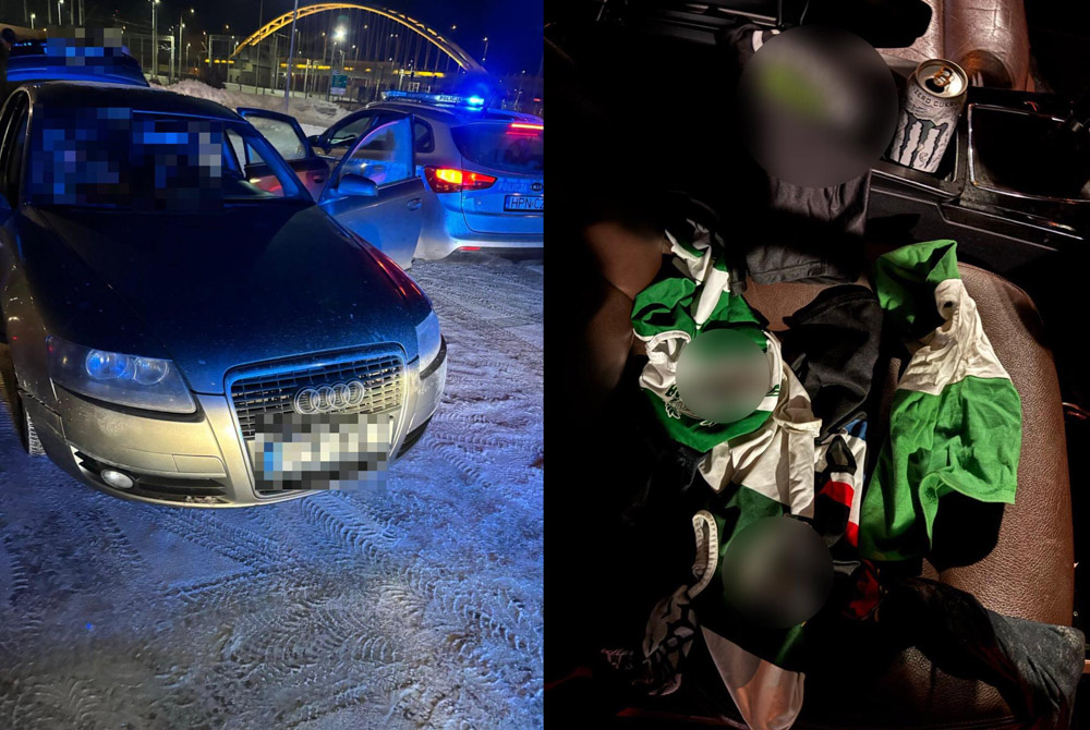 zatrzymanie pseudokibiców