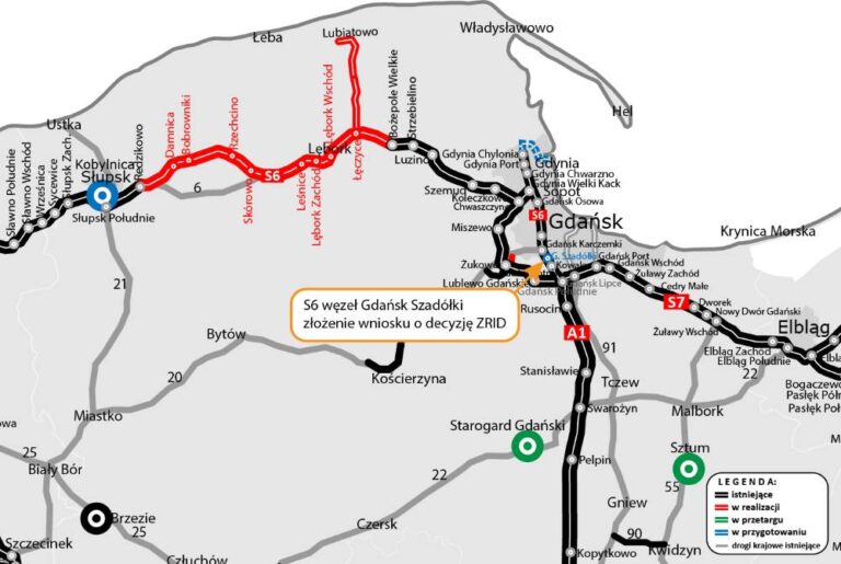 Rozbudowa węzła Gdańsk Szadółki