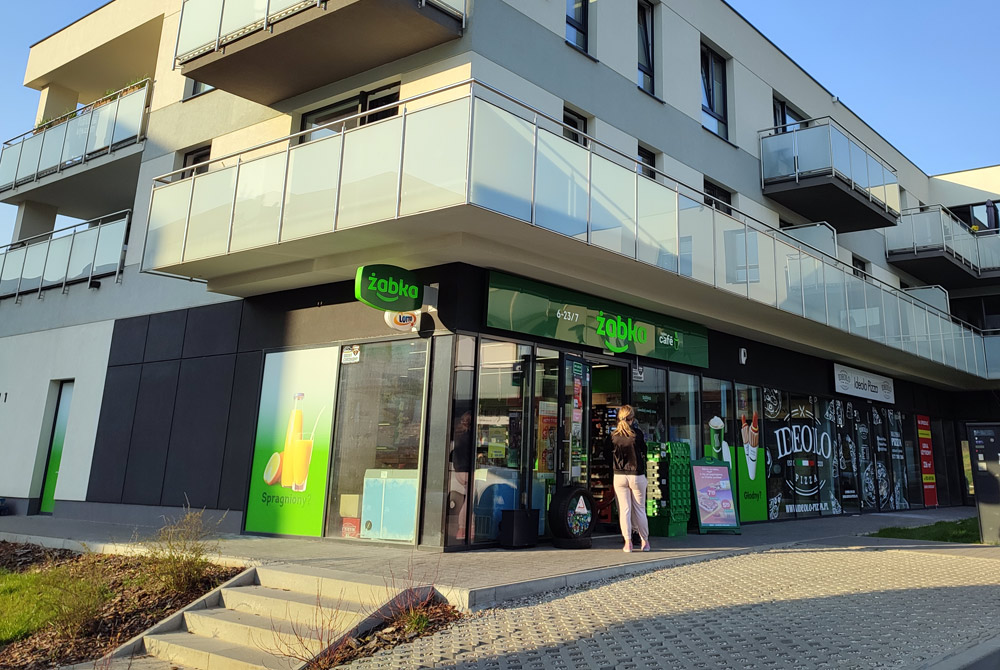 sklep Żabka w Kościerzynie