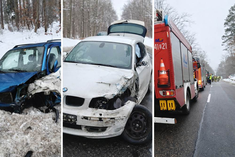 Babi Dół wypadek BMW