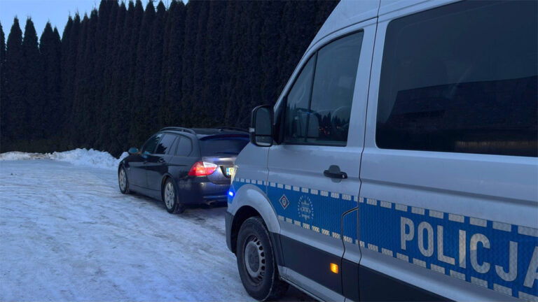 pierwszy mandat za drifting w Chojnicach