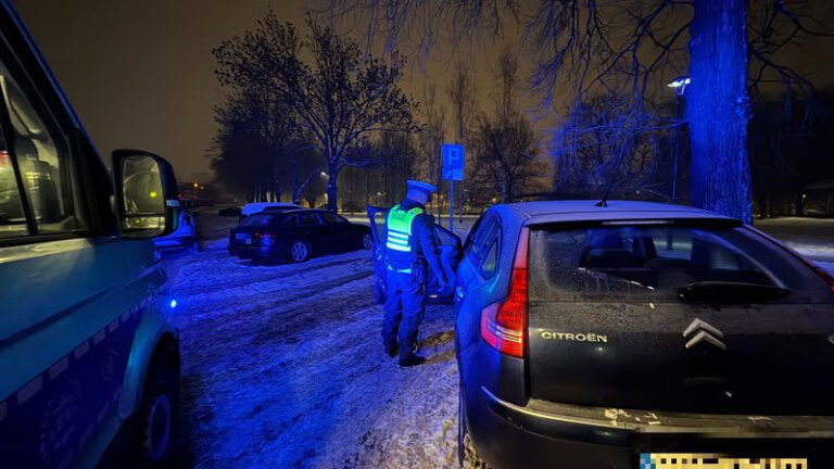 Pościg ulicami Chojnic