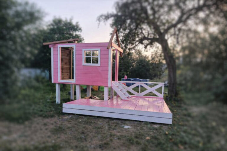 Dziecięcy domek zniknął z posesji