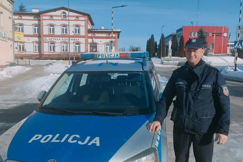 dzielnicowy w Starej Kiszewie