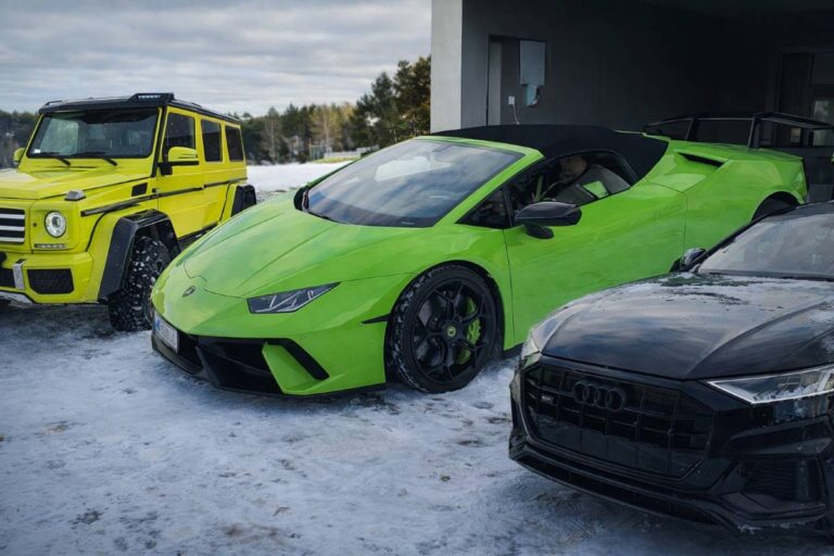 Licytacja luksusowych aut w Chojnicach