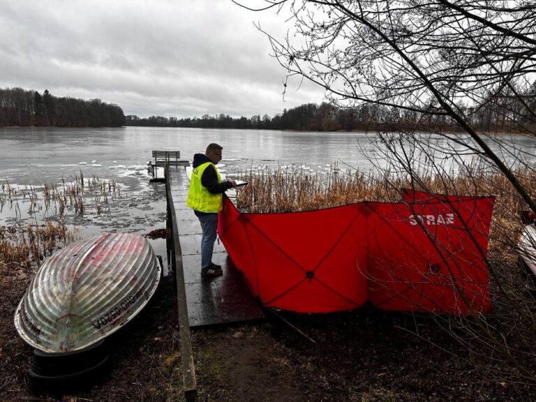 Żychce - z jeziora wydobyto ciało 56-letniej kobiety