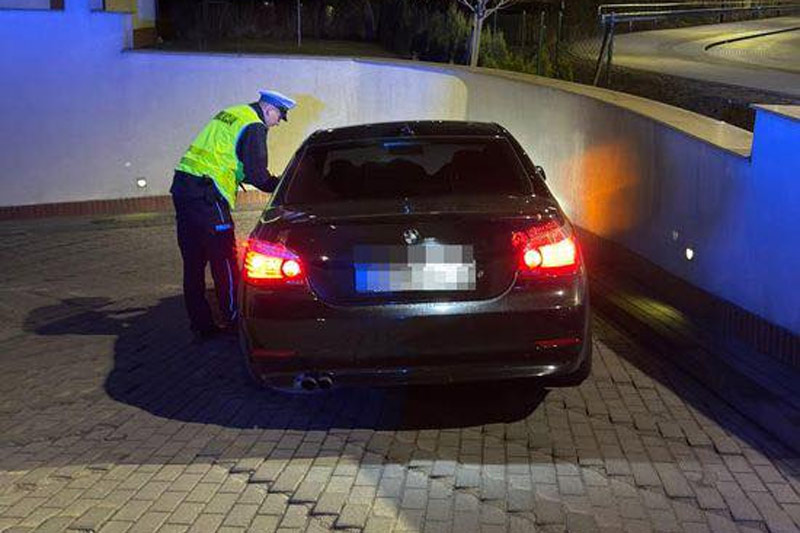 drift BMW w Kartuzach