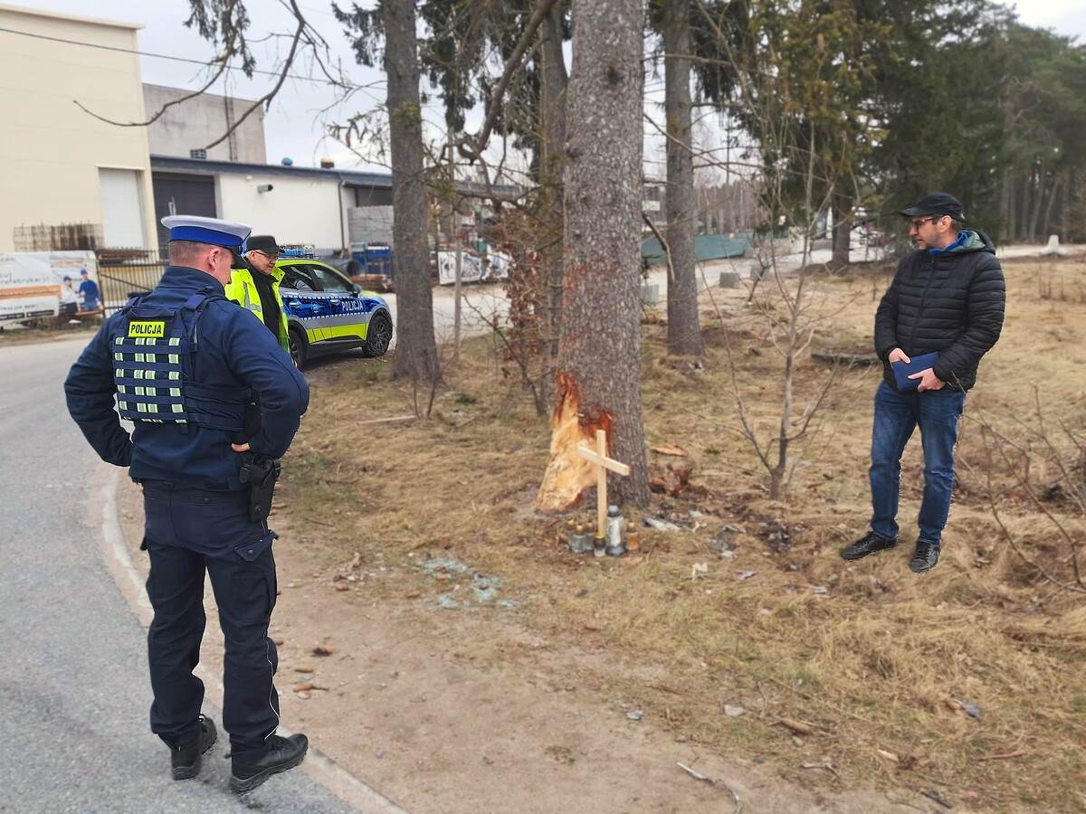 17-latek zginął po uderzeniu w drzewo w Owśnicach