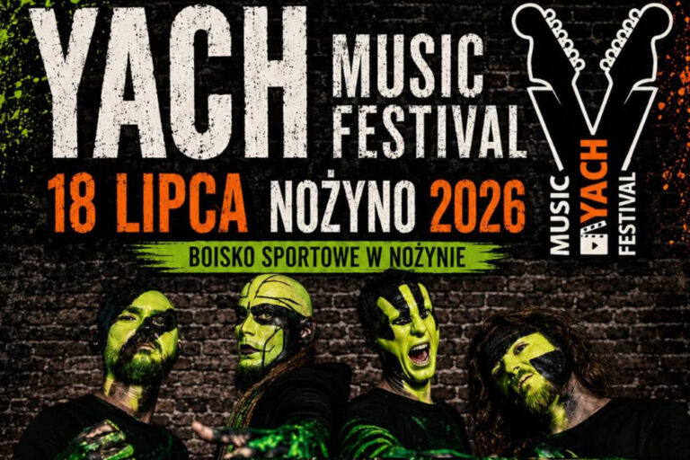 YACH Music Festival 2026 w Nożynie - cały dzień wypełniony mocnym graniem