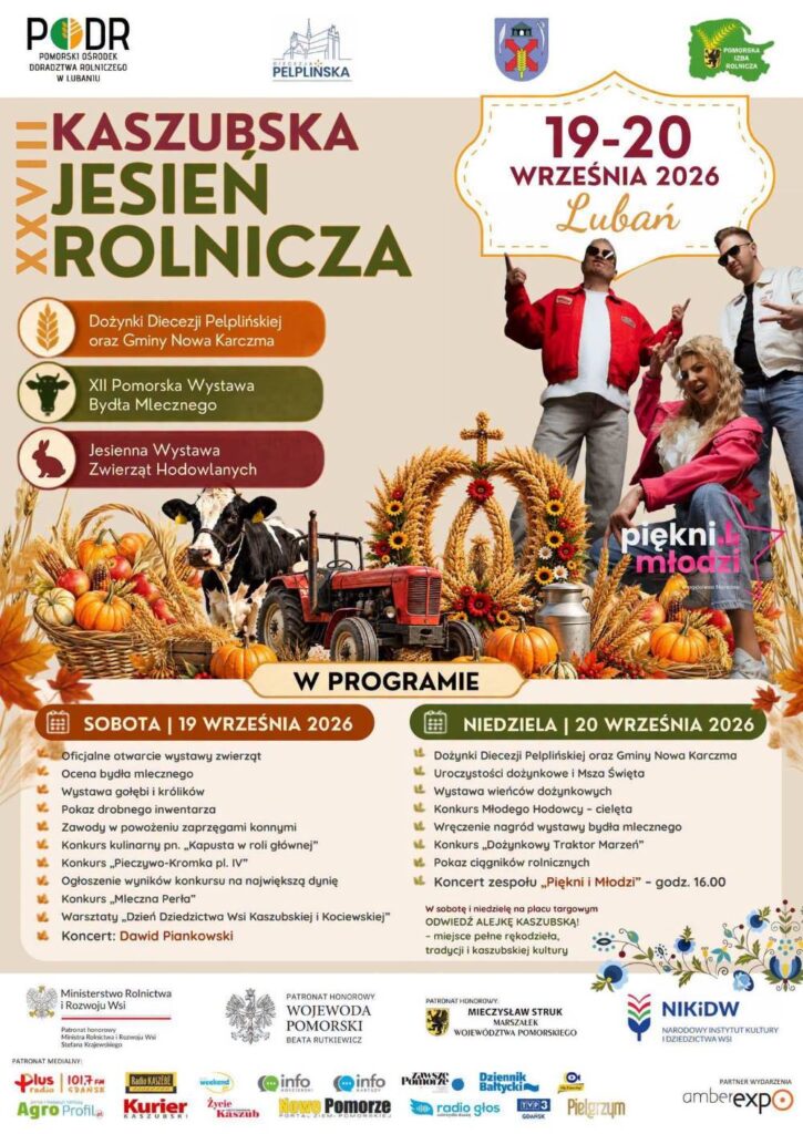 Program Kaszubska Jesień Rolnicza 2026