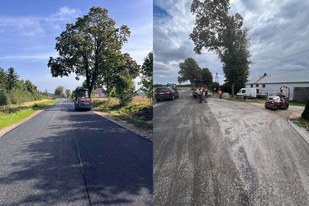 Modernizacja DW211 Gowidlino–Puzdrowo i Sierakowice–Mojusz za blisko 7 mln zł