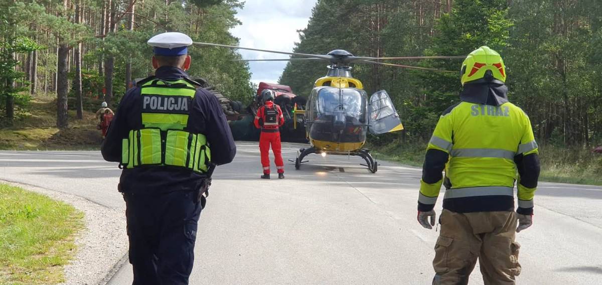 Śmiertelny wypadek na trasie Przechlewo–Koczała